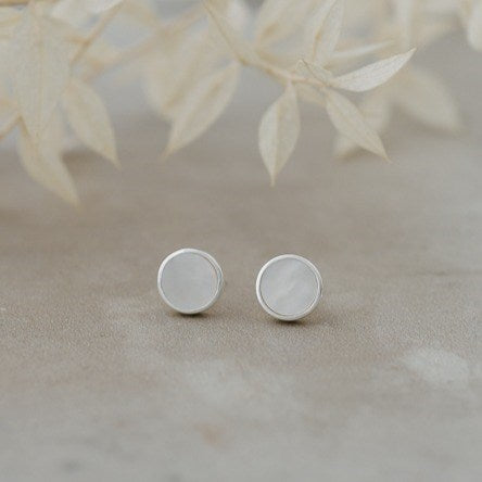 Alluring Mother of Pearl Studs