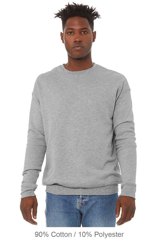 Bella+Canvas Unisex Sponge Fleece Crewneck Sweatshirt