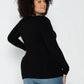 C'est Moi Curvy Bamboo Scoop Neck Long Sleeve