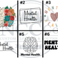 Mental Health Left Chest Designs