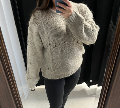 Knit Crewneck Sweater - Size M/L