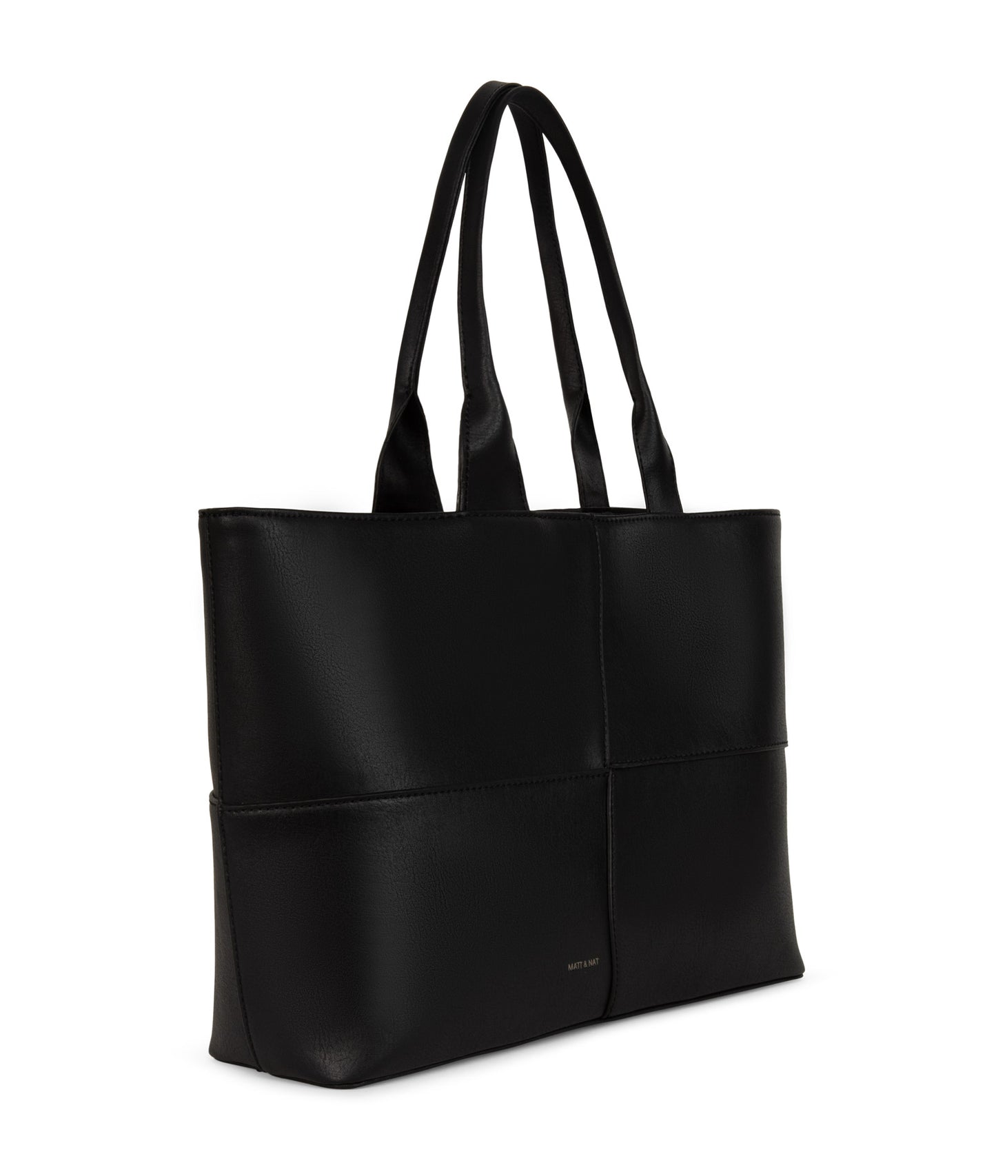 TRISTAN Vegan Tote Bag - Black