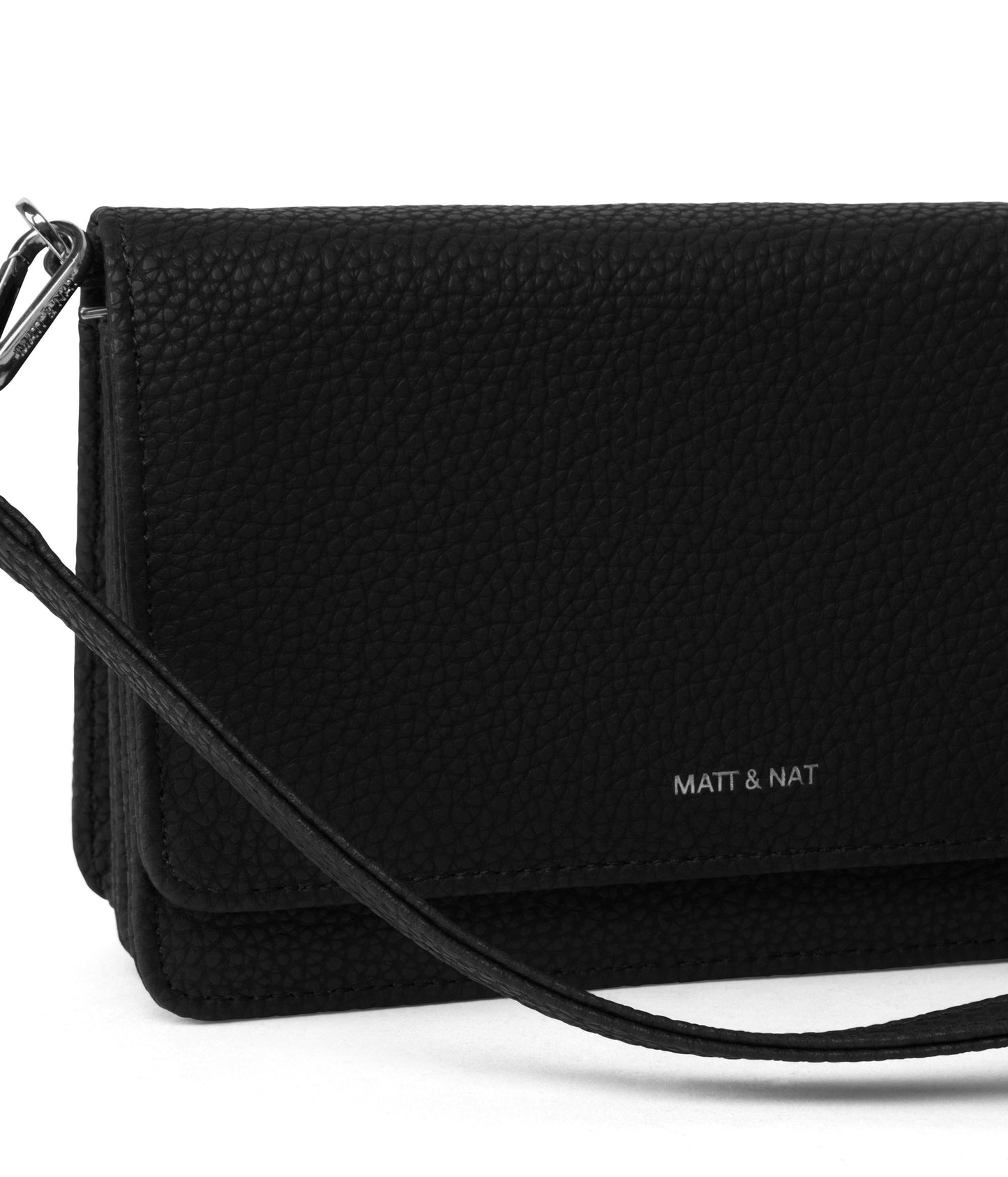 BEE Vegan Crossbody Bag - Black