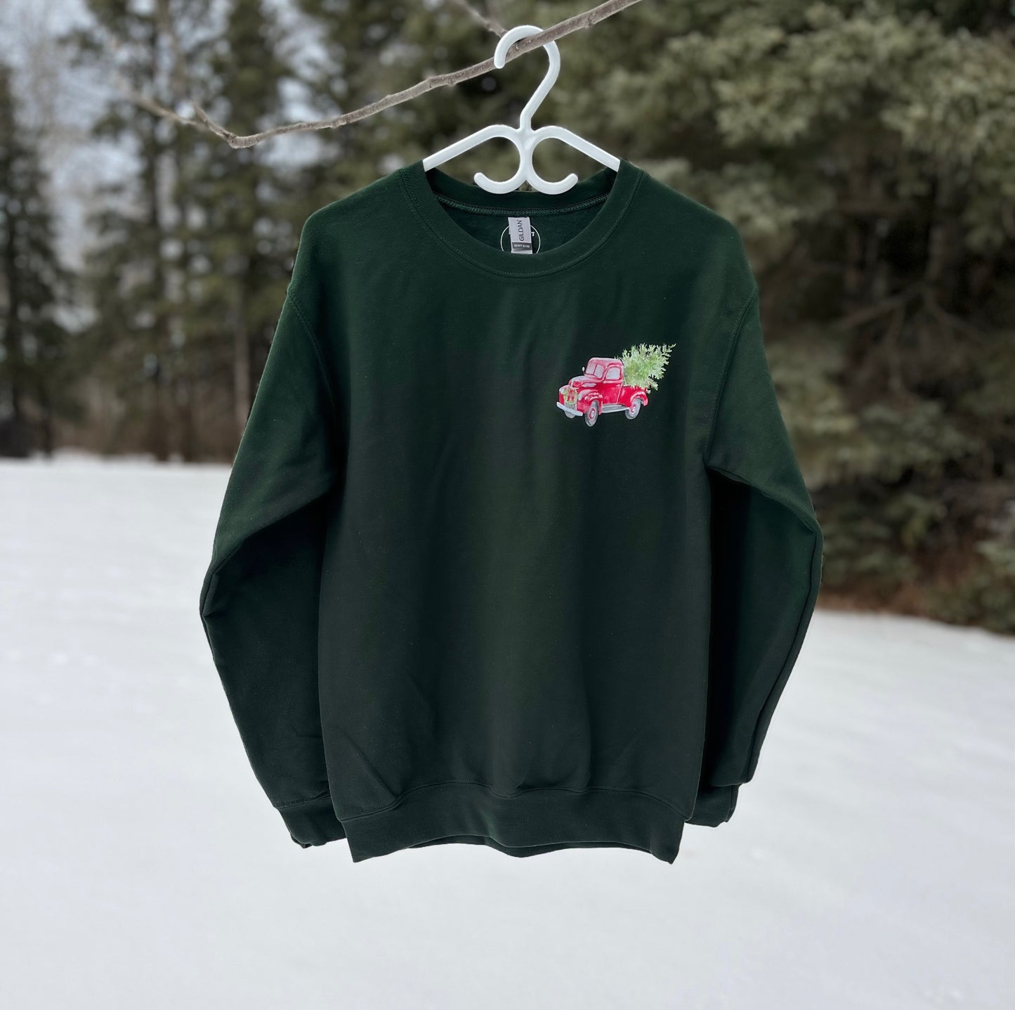 Christmas Truck Crewneck - Size S