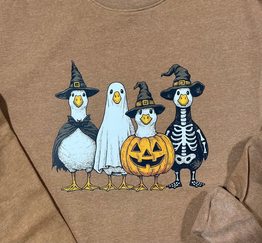 Halloween Geese Crewneck