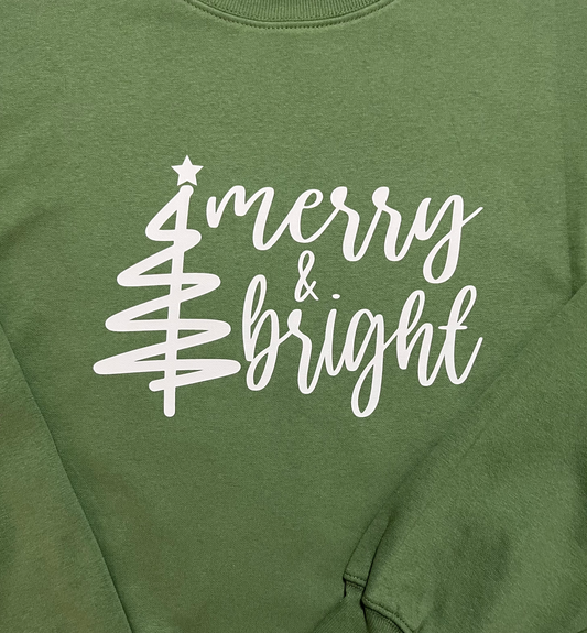 Merry & Bright Crewneck