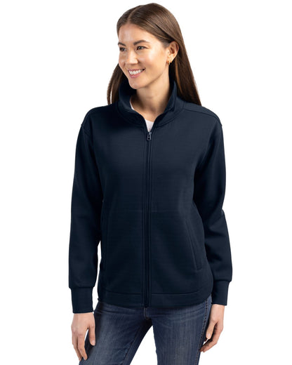 Ladies Roam Buttery-Soft Knit Full Zip (no hood)