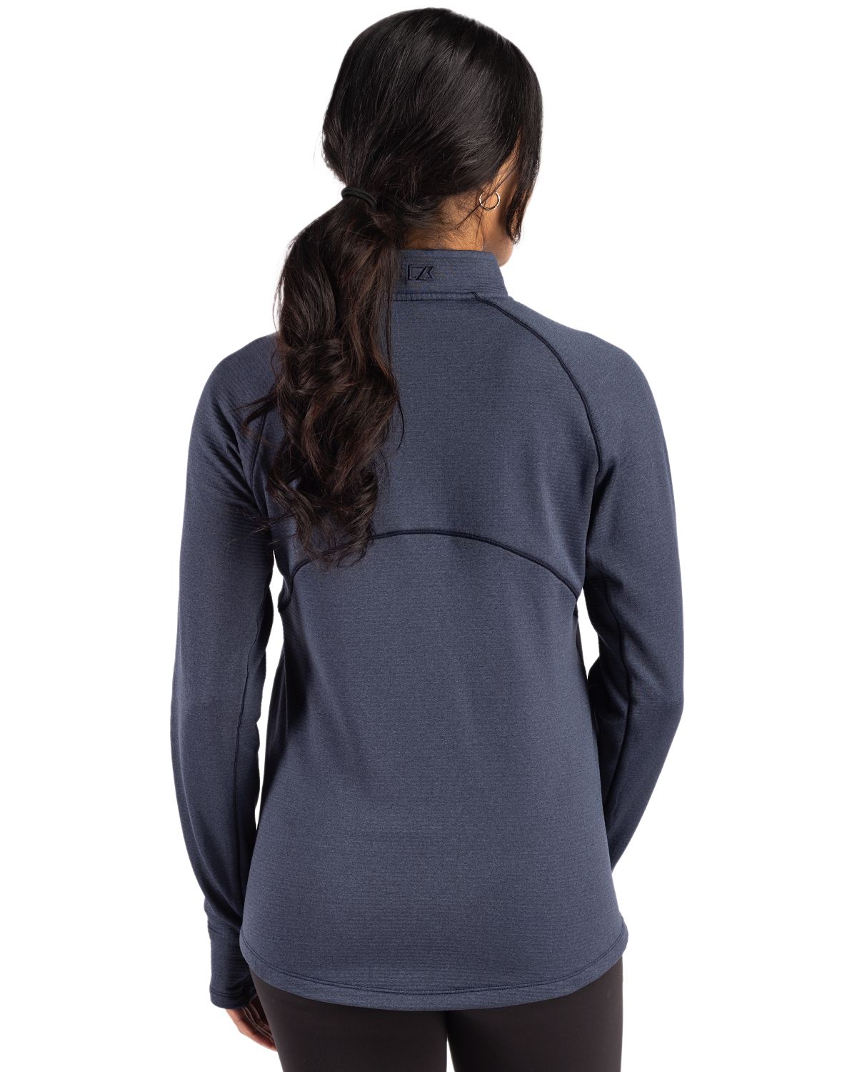 Ladies Peshastin Grid Fleece Full Zip
