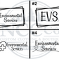 Environmental Services - Left Chest Designs