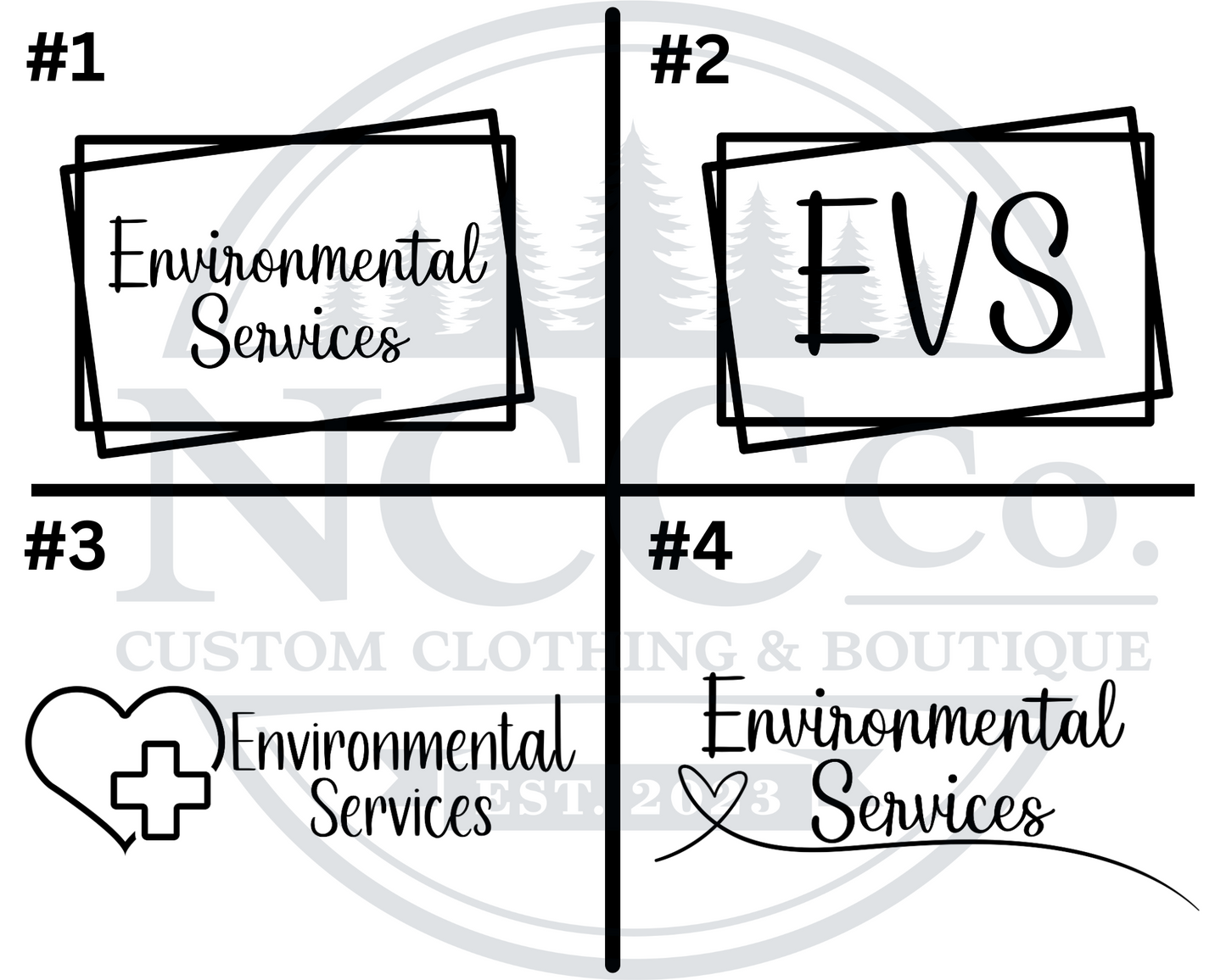 Environmental Services - Left Chest Designs