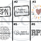Psychiatric Nurse - Left Chest Designs