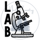 Lab Microscope T-Shirt