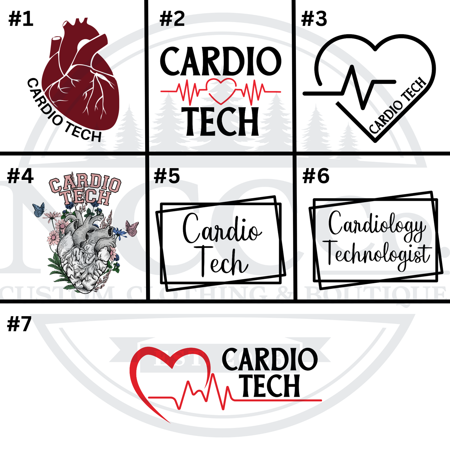 CARDIO TECH - Left Chest Design