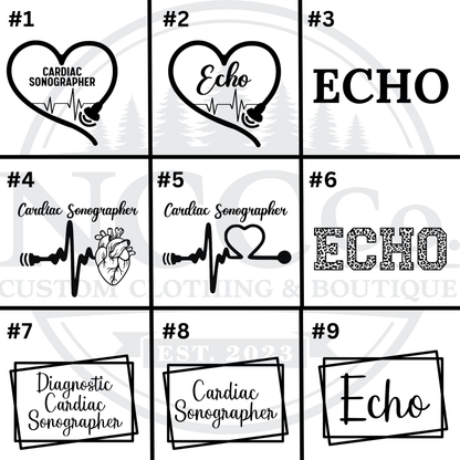 Echo - Left Chest Designs
