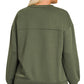 Curvy Scuba Round-Neck Sweater