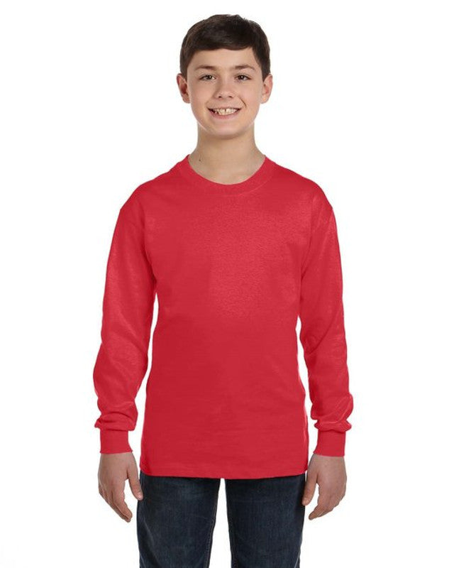 Gildan Youth Heavy Cotton Long Sleeve Shirt