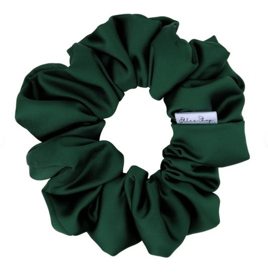Forest Satin Scrunchie