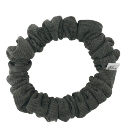 Olive Eco-Friendly Slim Scrunchie