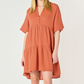 Flowy Tiered Mini Dress