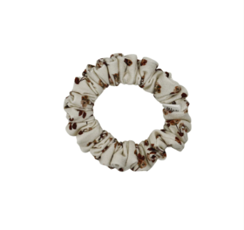 Dried Flowers Slim Scrunchie