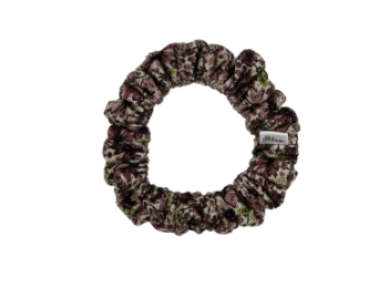 Winter Flower Slim Scrunchie
