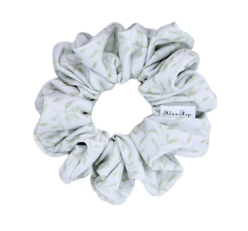 Soft Leaves Scrunchie