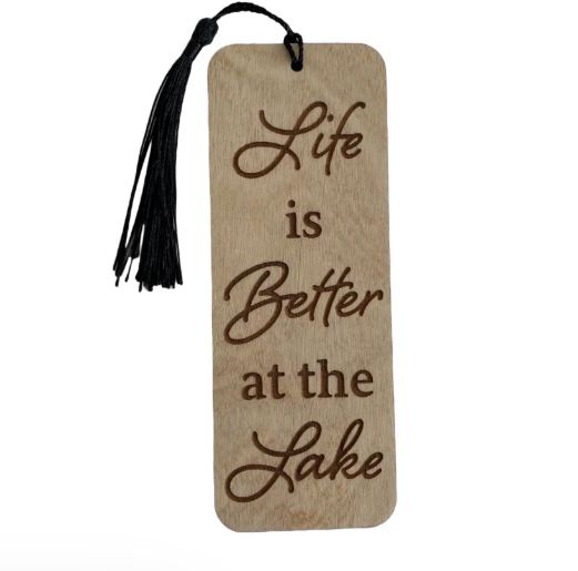 Life Is Better At The Lake Bookmark