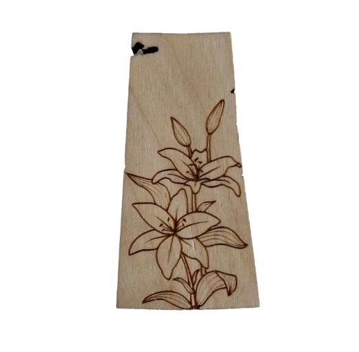 Sask Prairie Lily Magnet