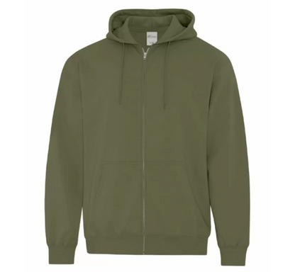 Unisex ATC™ Everday Full Zip Fleece Hoodie
