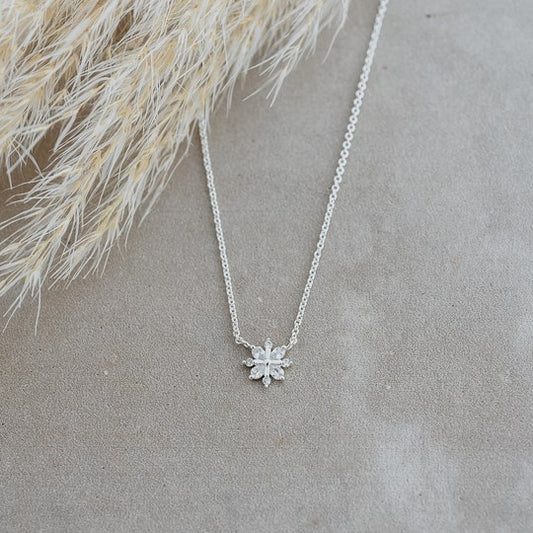 Snow Crystal Necklace