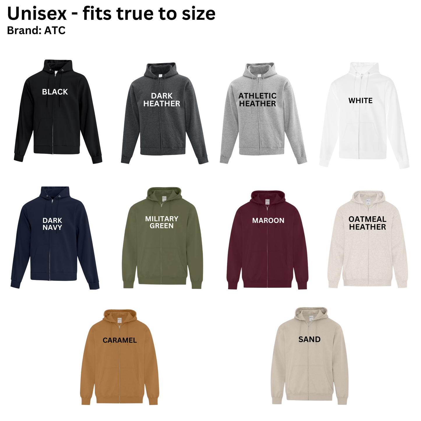 Unisex ATC Everyday - Left Chest Design