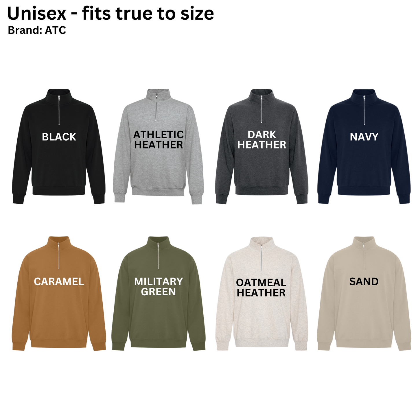 Quarter Zip Sweater (CCA)
