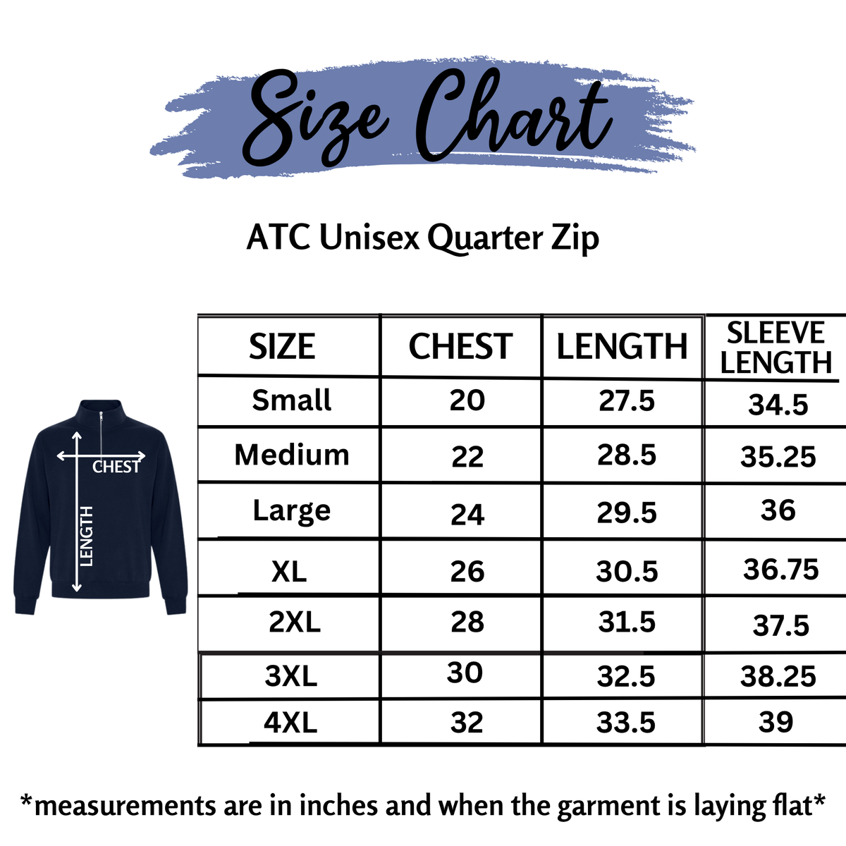 Quarter Zip Sweater (Hospital)