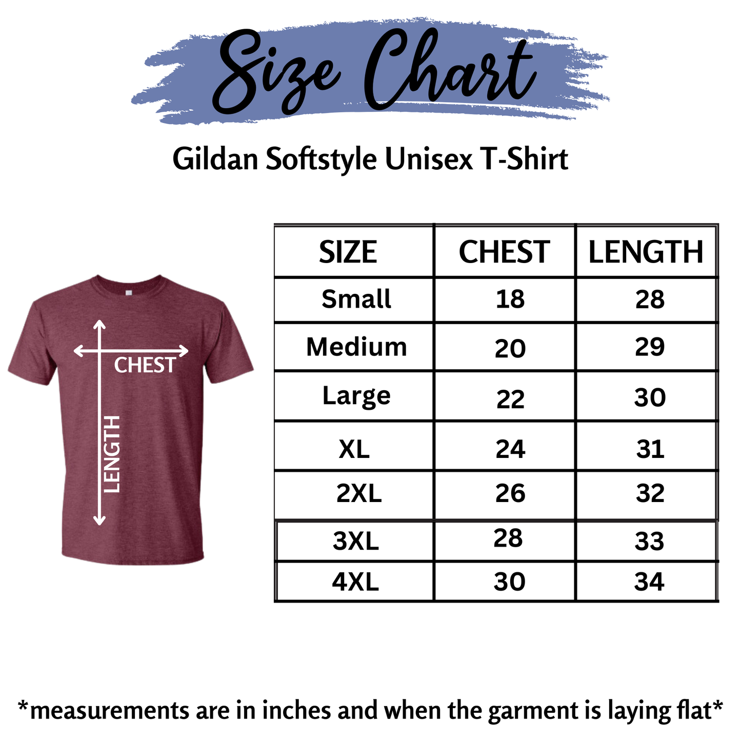 Unisex Gildan Softstyle - Left Chest Design