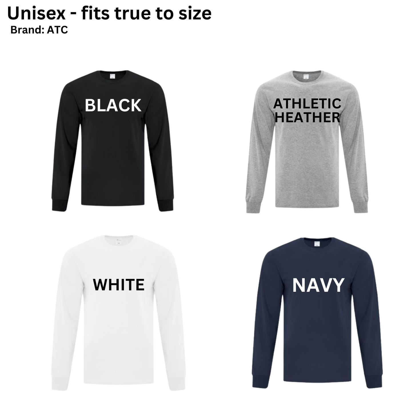 Unisex ATC Cotton/Poly Blend - Left Chest Design