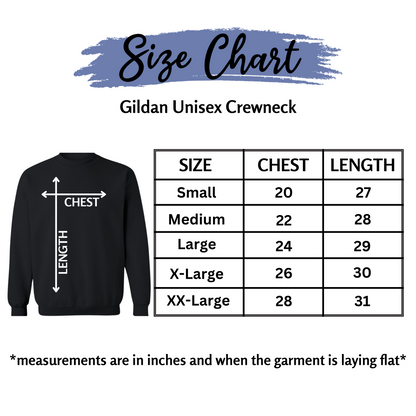 Unisex Gildan Heavy Blend - Centre Chest Design