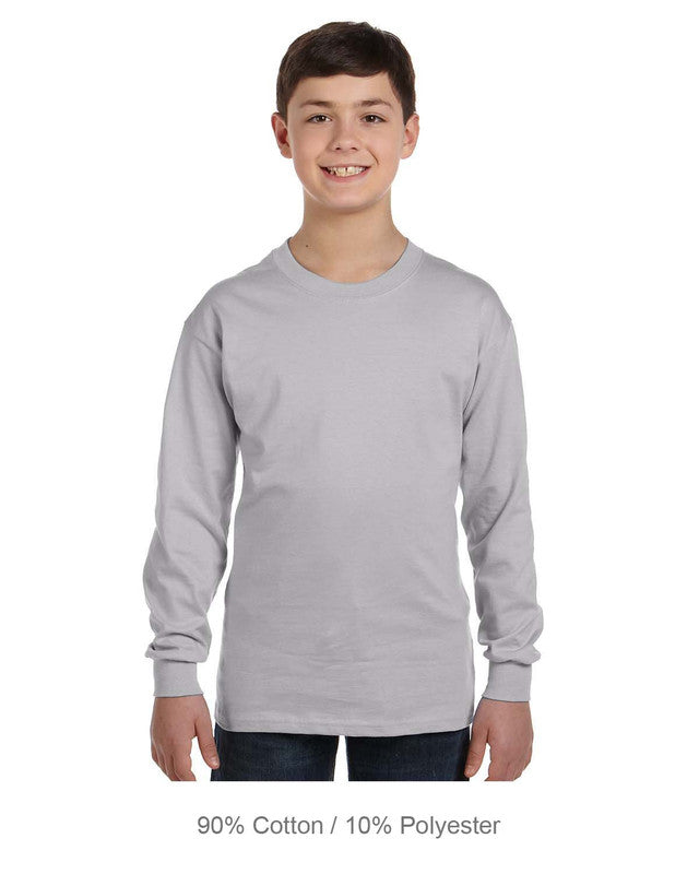 Gildan Youth Heavy Cotton Long Sleeve Shirt