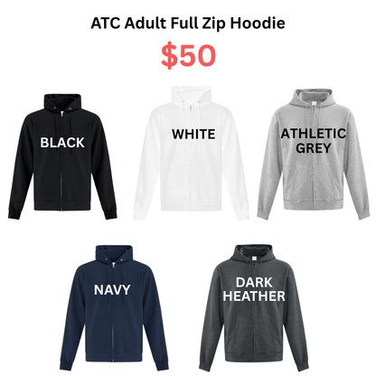 ADULT Full Zip Hoodie