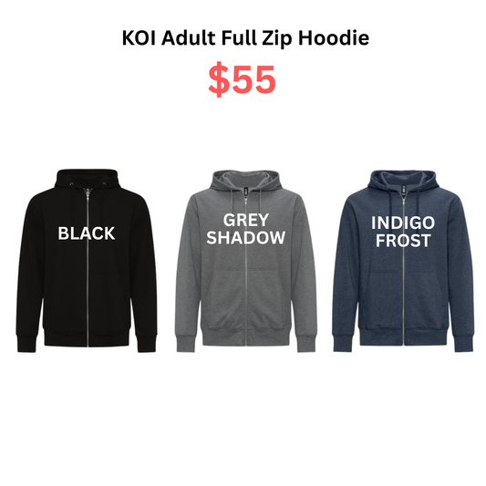 ADULT Full Zip Hoodie