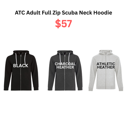 ADULT Full Zip Hoodie