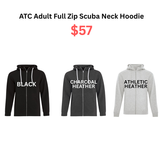 ADULT Full Zip Hoodie