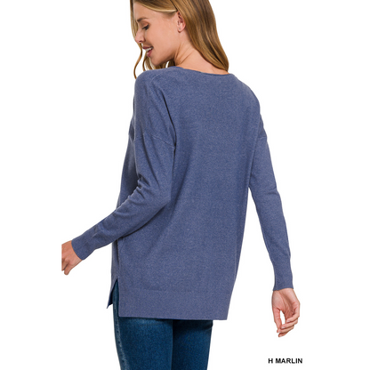 Front Seam Long Sleeve