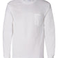 Gildan Unisex Ultra Cotton Long Sleeve Pocket Shirt