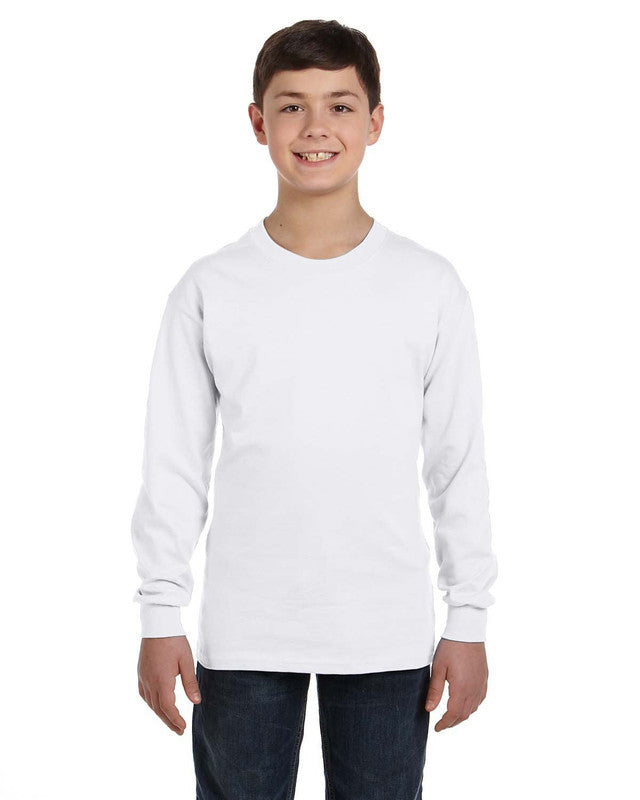 Gildan Youth Heavy Cotton Long Sleeve Shirt