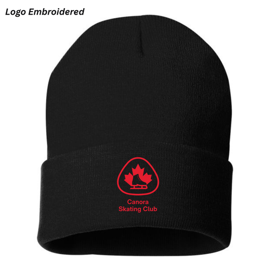 12" Solid Cuffed Toque