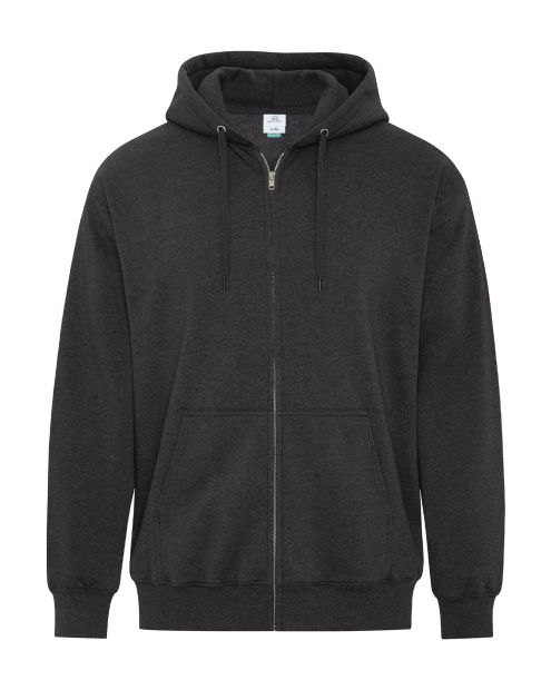 Unisex ATC™ Earth Wash™ Full Zip Fleece Hoodie