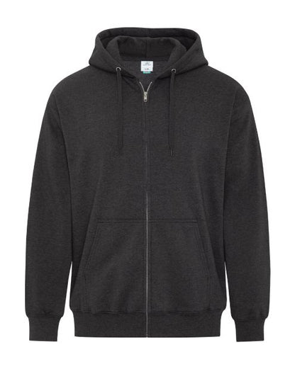 Unisex ATC™ Earth Wash™ Full Zip Fleece Hoodie
