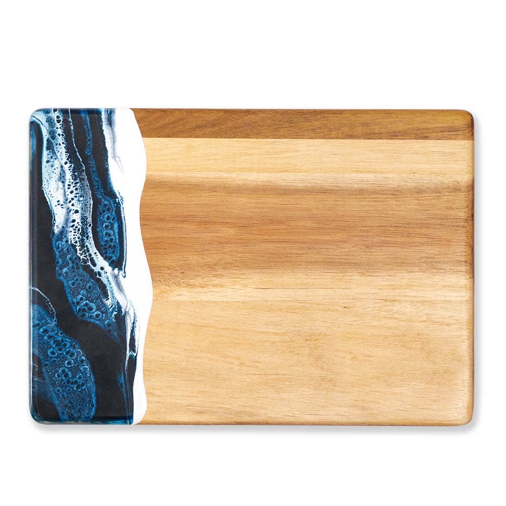 Acacia Resin Board:Navy/White