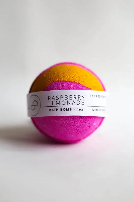 Raspberry Lemonade Bath Bomb