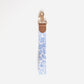 Blue Garden Wristlet Lanyard